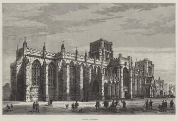 Kathedrale von Bristol (Gravur)