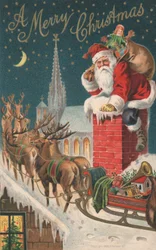 Britische Weihnachtskarte