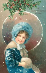 Britische Weihnachtskarte