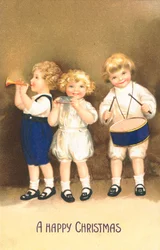 Britische Weihnachtskarte