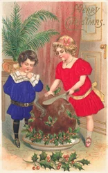 Britische Weihnachtskarte