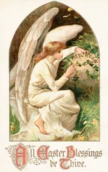 Britische Osterkarte