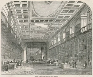 British Museum, die königliche oder königliche Bibliothek