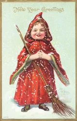 Britische Neujahrskarte