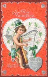 Britische Valentinskarte