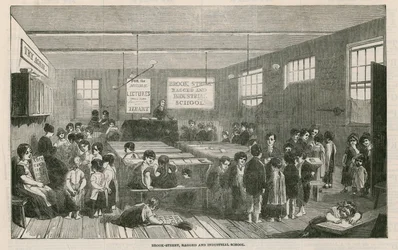 Brook Street, Armenschule und Industrieschule