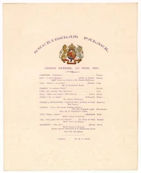 Konzert im Buckingham Palace, 13. Juni 1890