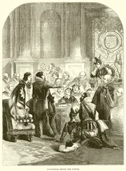 Buckingham vor dem Rat