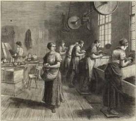 Gebäude und Industrien von Sheffield