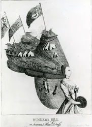 Bunkers Hill oder Amerikas Kopfschmuck, 1776