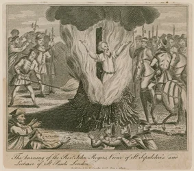 Verbrennung der Märtyrer in Smithfield