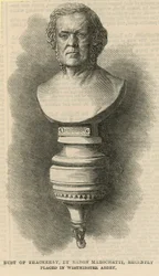Büste von Thackeray