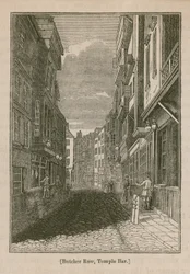 Butcher Row in Temple Bar am Strand