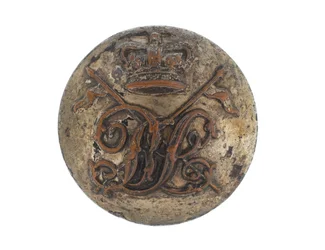 Knopf, 11. Regiment der Bengalischen Kavallerie