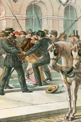 Cairoli rettet den König in Neapel