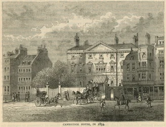 Cambridge House im Jahr 1854