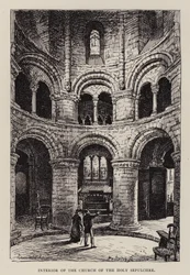 Cambridge: Innenraum der Kirche des Heiligen Grabes