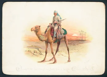 Camel Corps Weihnachtskarte