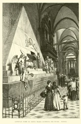 Canovas Grab in Santa Maria Gloriosa dei Frari, Venedig