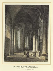 Kathedrale von Canterbury, Blick von der Trinity Chapel nach Westen