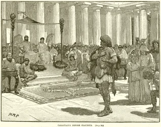 Caractacus vor Claudius