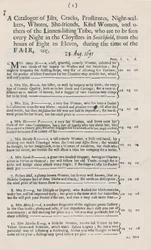 Katalog der Prostituierten