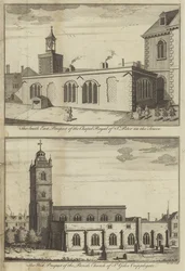 Kapelle Royal von St. Peter im Tower und Kirche St. Giles Cripplegate, London