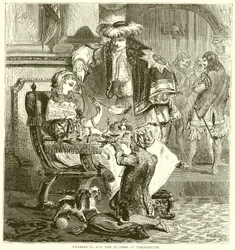 Charles II und die Herzogin von Portsmouth