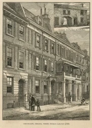 Cheyne Row, wo Thomas Carlyle einst lebte