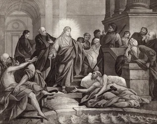 Christus am Teich Bethesda