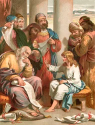 Christus inmitten der Doktoren