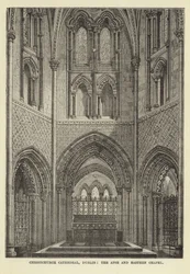 Christchurch-Kathedrale, Dublin, die Apsis und die östliche Kapelle