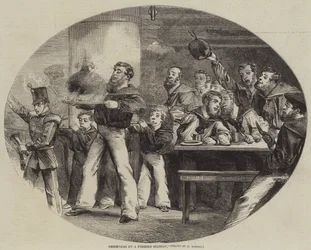 Weihnachten auf einer fremden Station