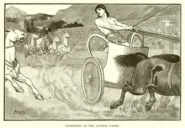 Kleisthenes bei den Olympischen Spielen
