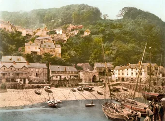 Clovelly Hafen