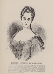 Frisur Herzogin von Burgund