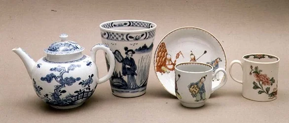 Sammlung von Liverpool-Porzellan