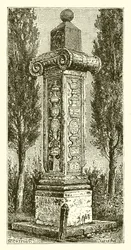 Säule der Franzosen in Ravenna