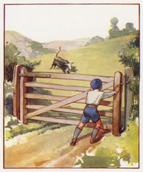 Befehle: Schließe das Tor schnell