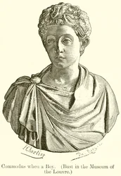 Commodus als Junge (Büste im Louvre)