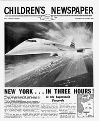 Concorde, Titelseite der 