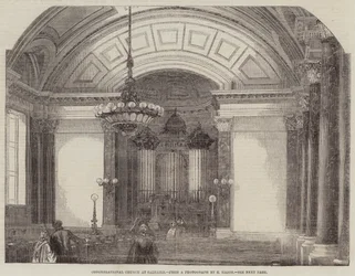 Kongregationalistische Kirche in Saltaire (Stich)