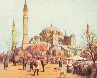Konstantinopel, Hagia Sophia Moschee