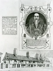 Cornelius Van Dun (1483-1577) Denkmal und Armenhäuser