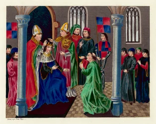 Krönung von König Heinrich IV.