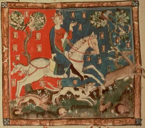König John auf der Jagd, aus 