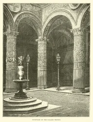 Hof des Palazzo Vecchio