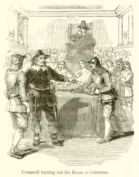 Cromwell vertreibt das Unterhaus