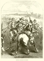 Cromwell unterdrückt die Meuterei