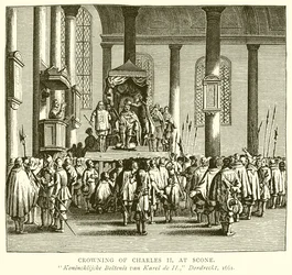 Krönung von Karl II. in Scone
